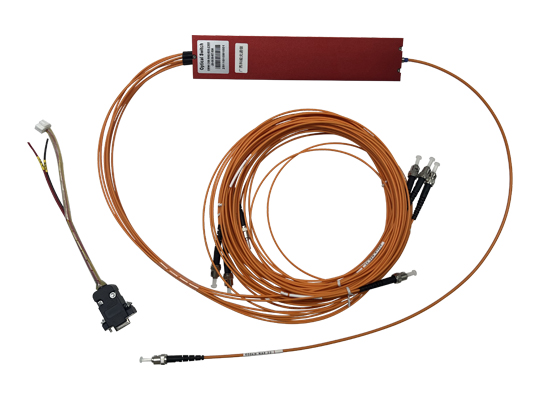 1&times;8 機(jī)械式光開(kāi)關(guān)  400um - 廣西科毅光通信