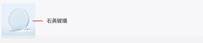 光開(kāi)關(guān)透鏡中的石英玻璃示意圖