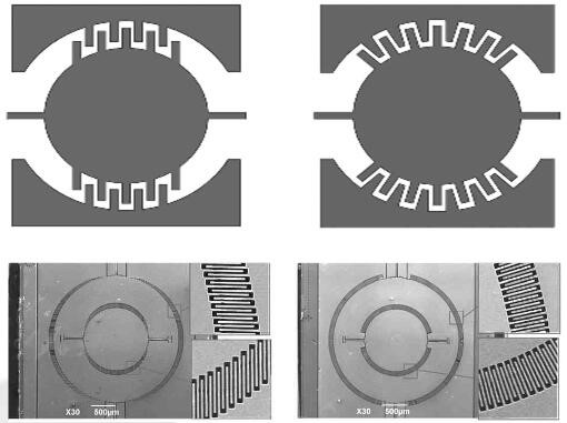 廣西科毅光開(kāi)關(guān)核心組件：發(fā)散梳齒靜電驅動(dòng)MEMS微鏡
