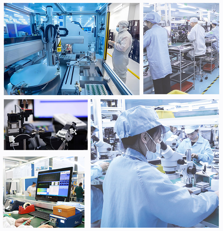 MEMS光開(kāi)關(guān)矩陣生產(chǎn)線(xiàn)照片