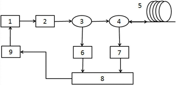 分布式光纖傳感網(wǎng)絡(luò )拓撲結構圖