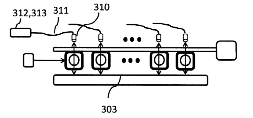 主動(dòng)對準型交叉矩陣光開(kāi)關(guān)結構示意圖  - 廣西科毅光通信
