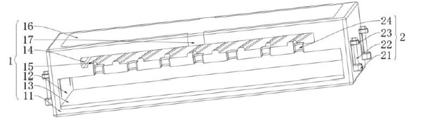 磁光開(kāi)關(guān)混合器件立體結構科毅光通信束線(xiàn)結構設計  - 廣西科毅光通信