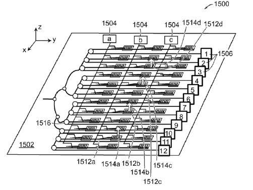 子陣列同步控制光開(kāi)關(guān)陣列示意圖 - 廣西科毅光通信