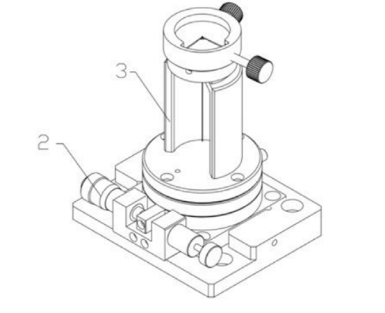 夾持機構立體結構示意圖 - 科毅光通信